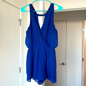 Royal Blue Romper
